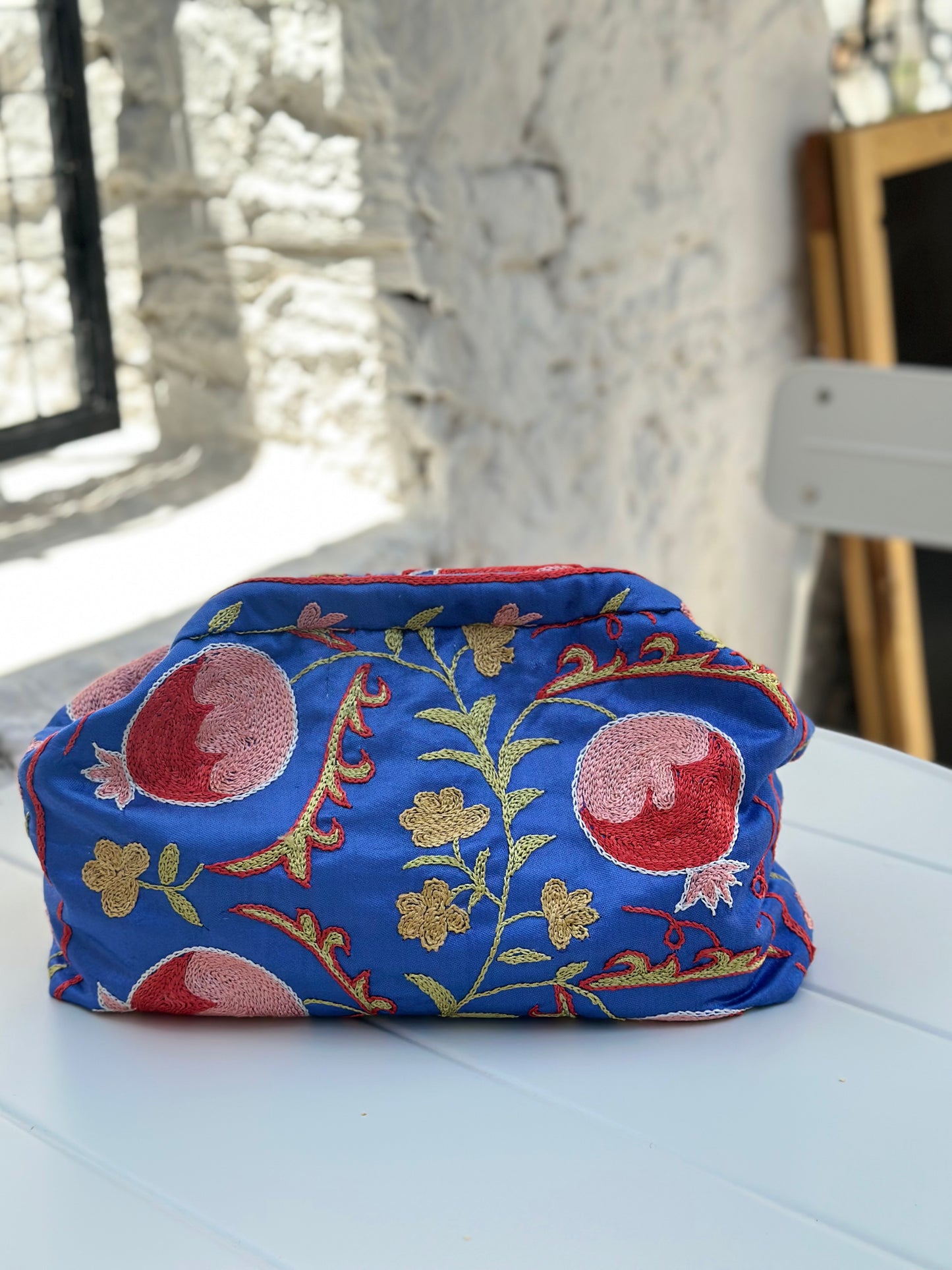 Suzani Blue Handbag