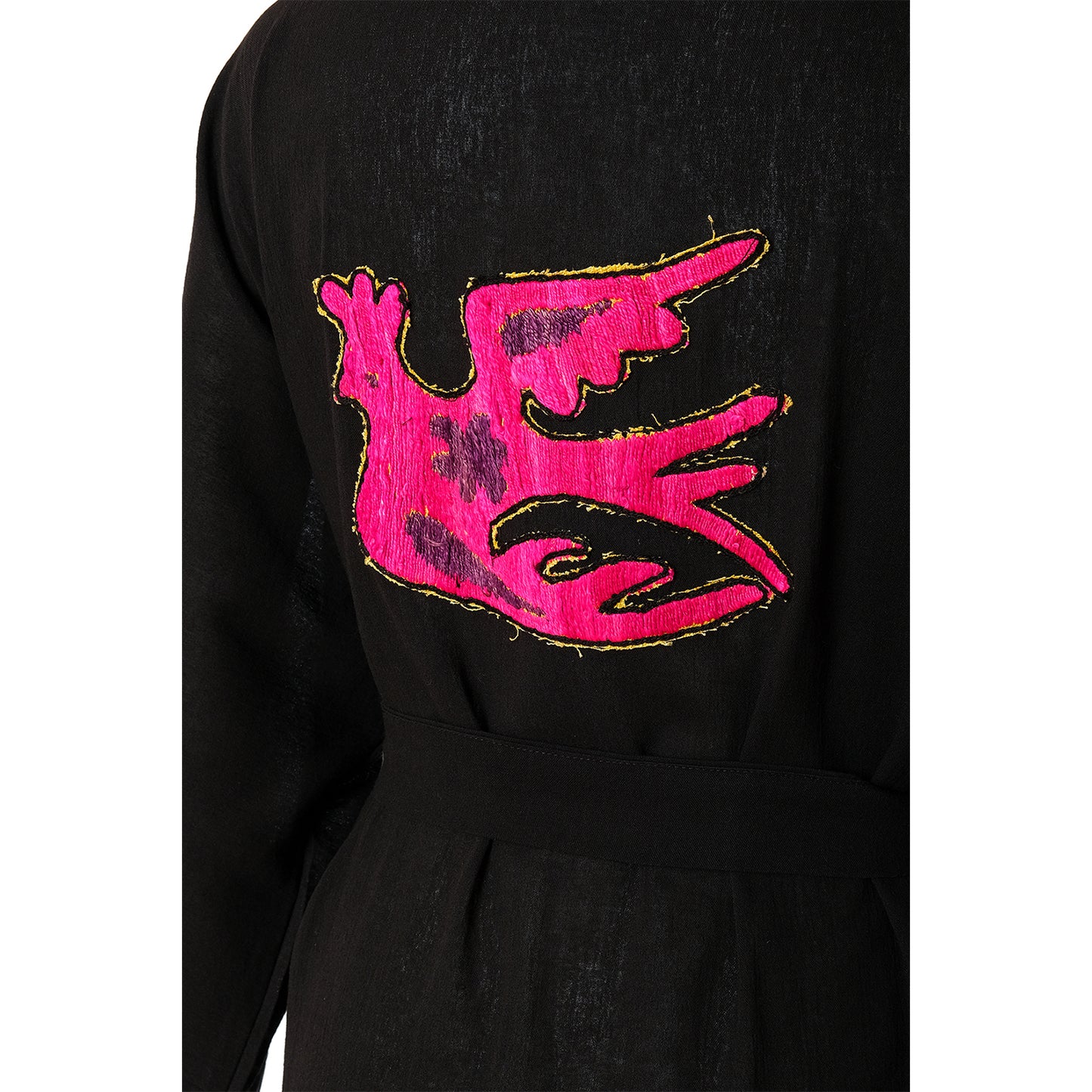 Sicily Black Kimono
