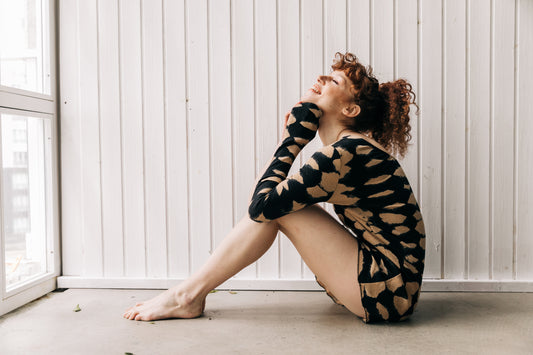 Black Sand One Shoulder Dress