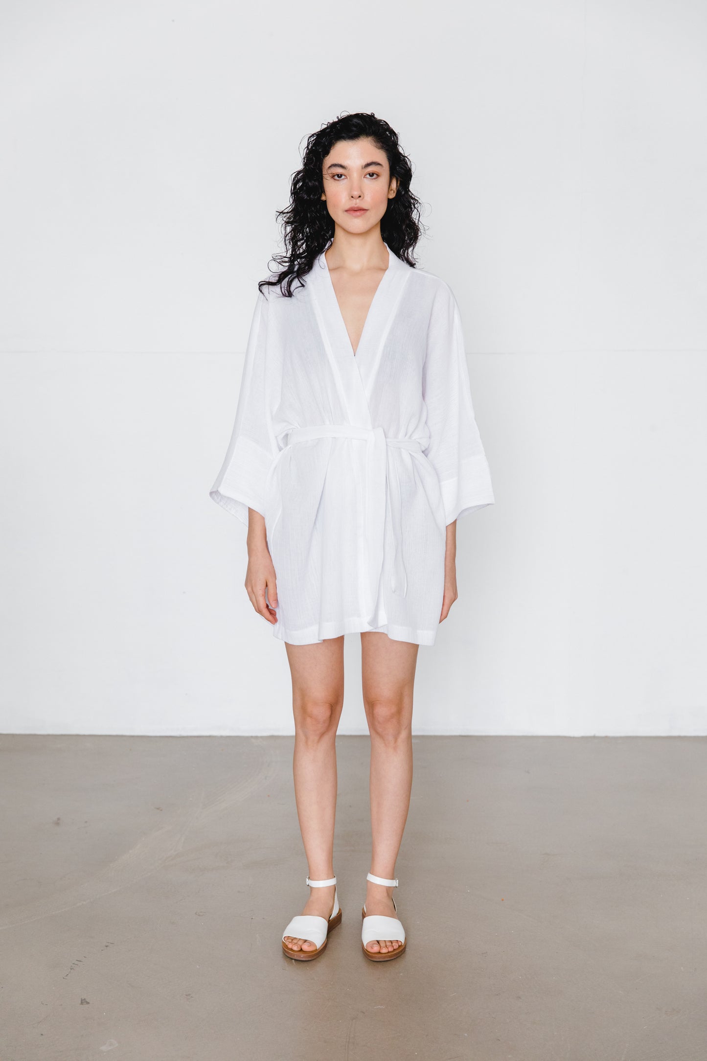 Sicily White Kimono