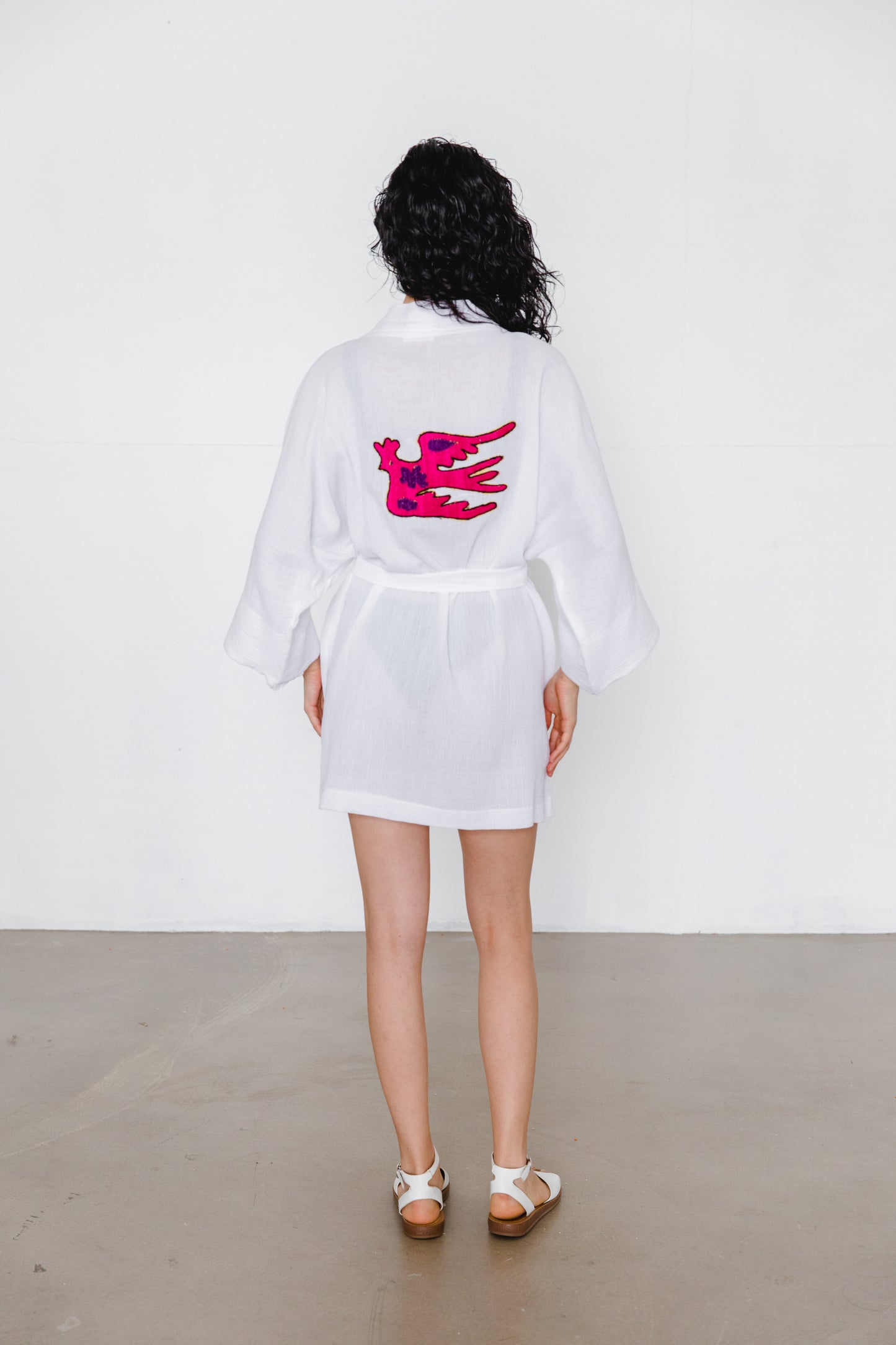 Sicily White Kimono