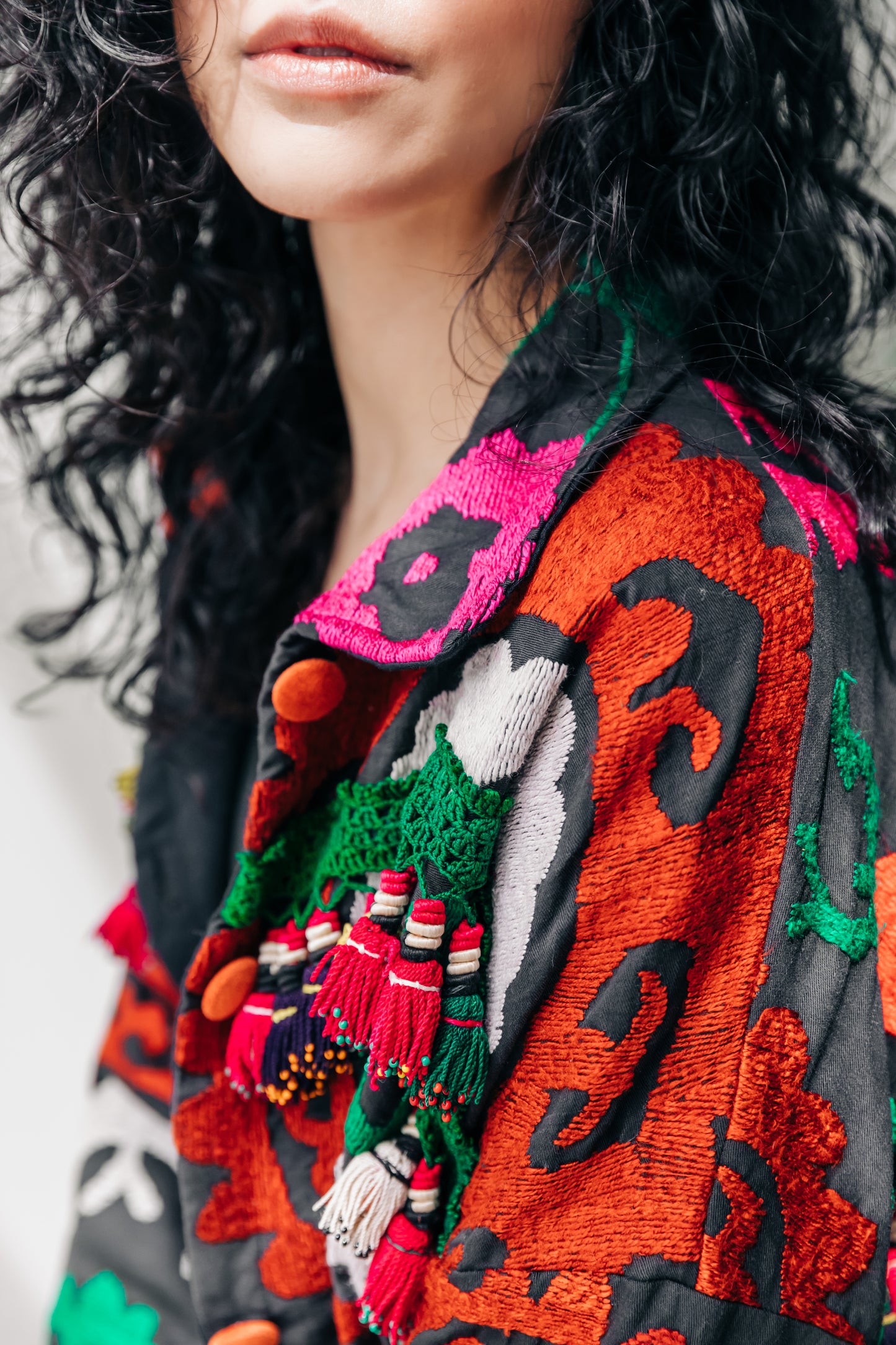 Karsu Jacket with Uzbek Tassel