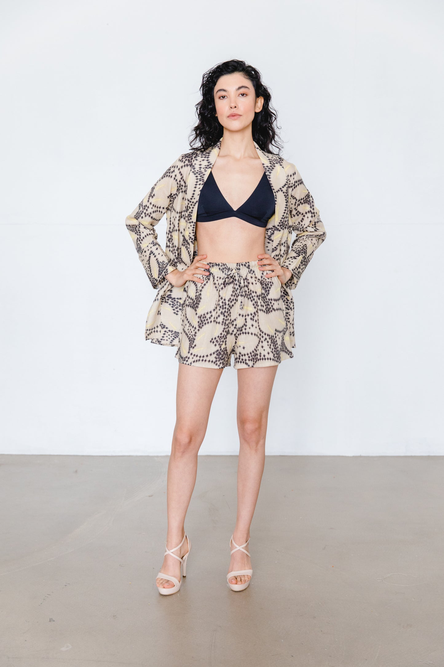 Carla Linen Suit
