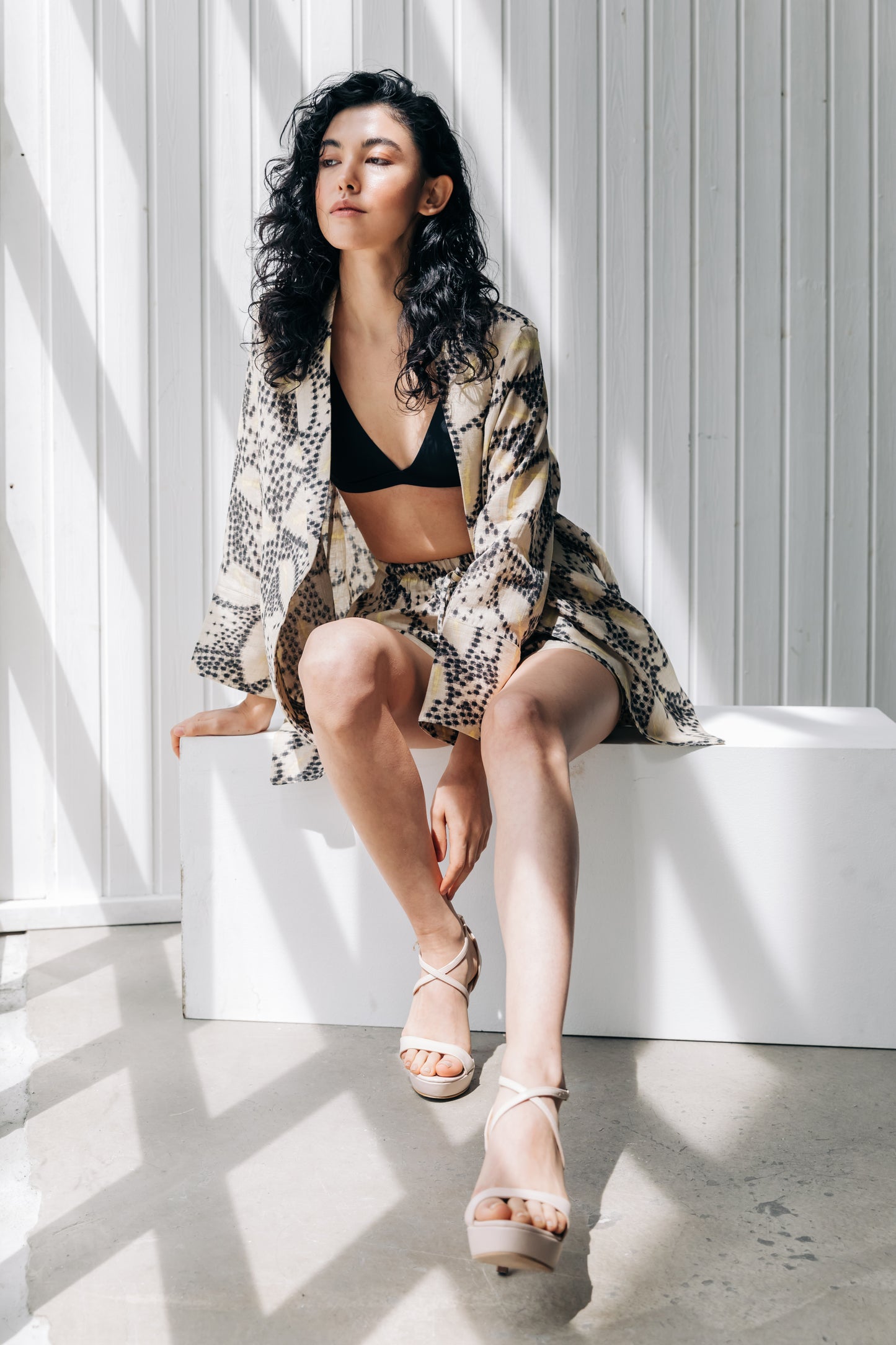 Carla Linen Suit