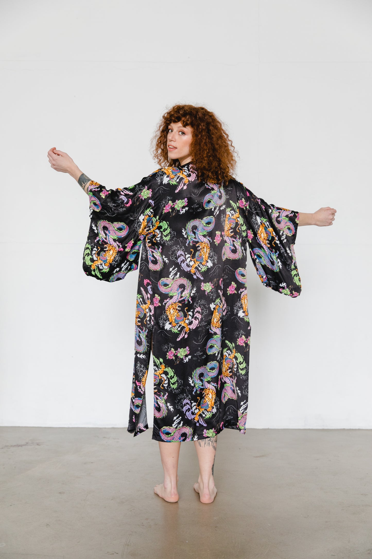 Jungle Long Kimono