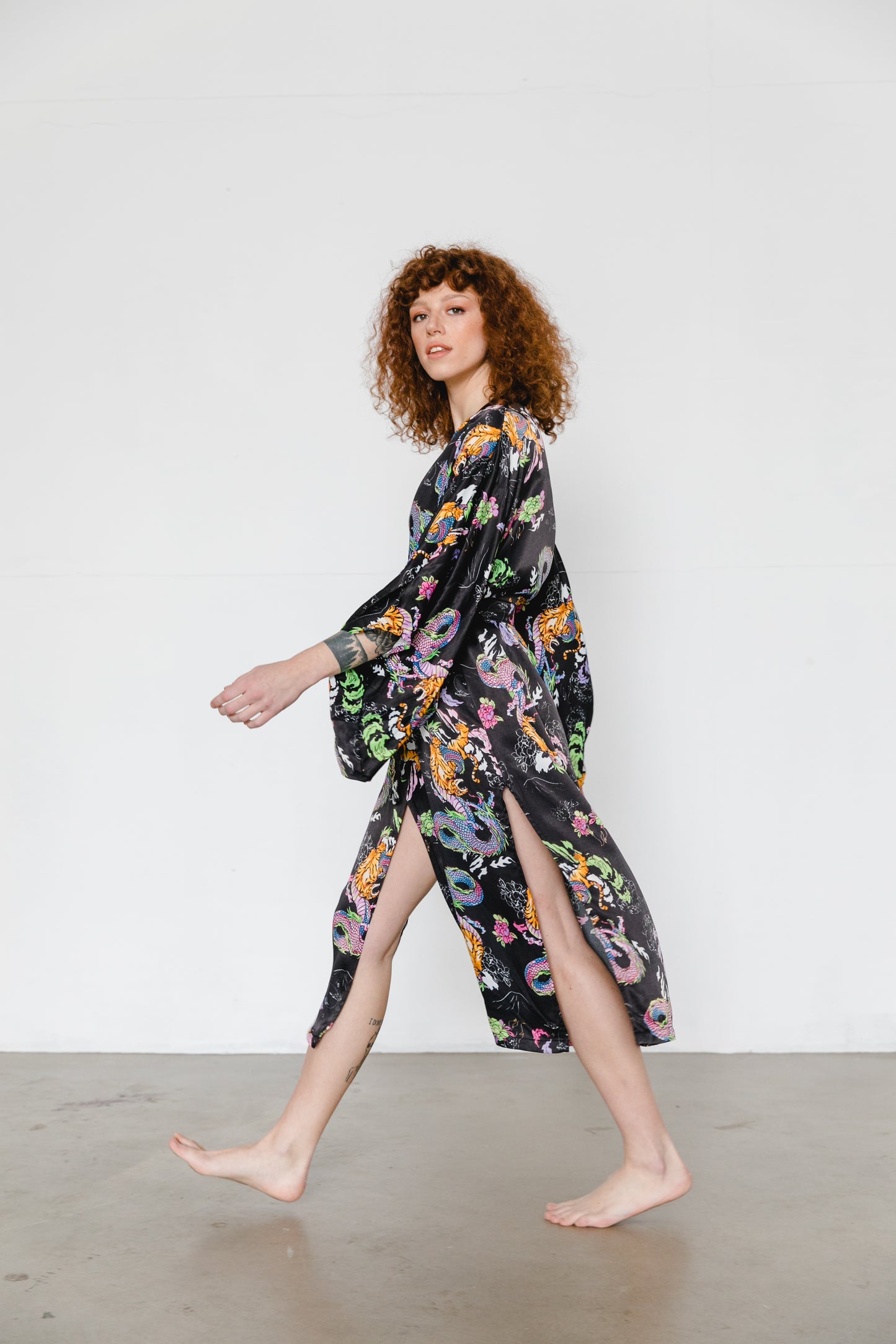 Jungle Long Kimono