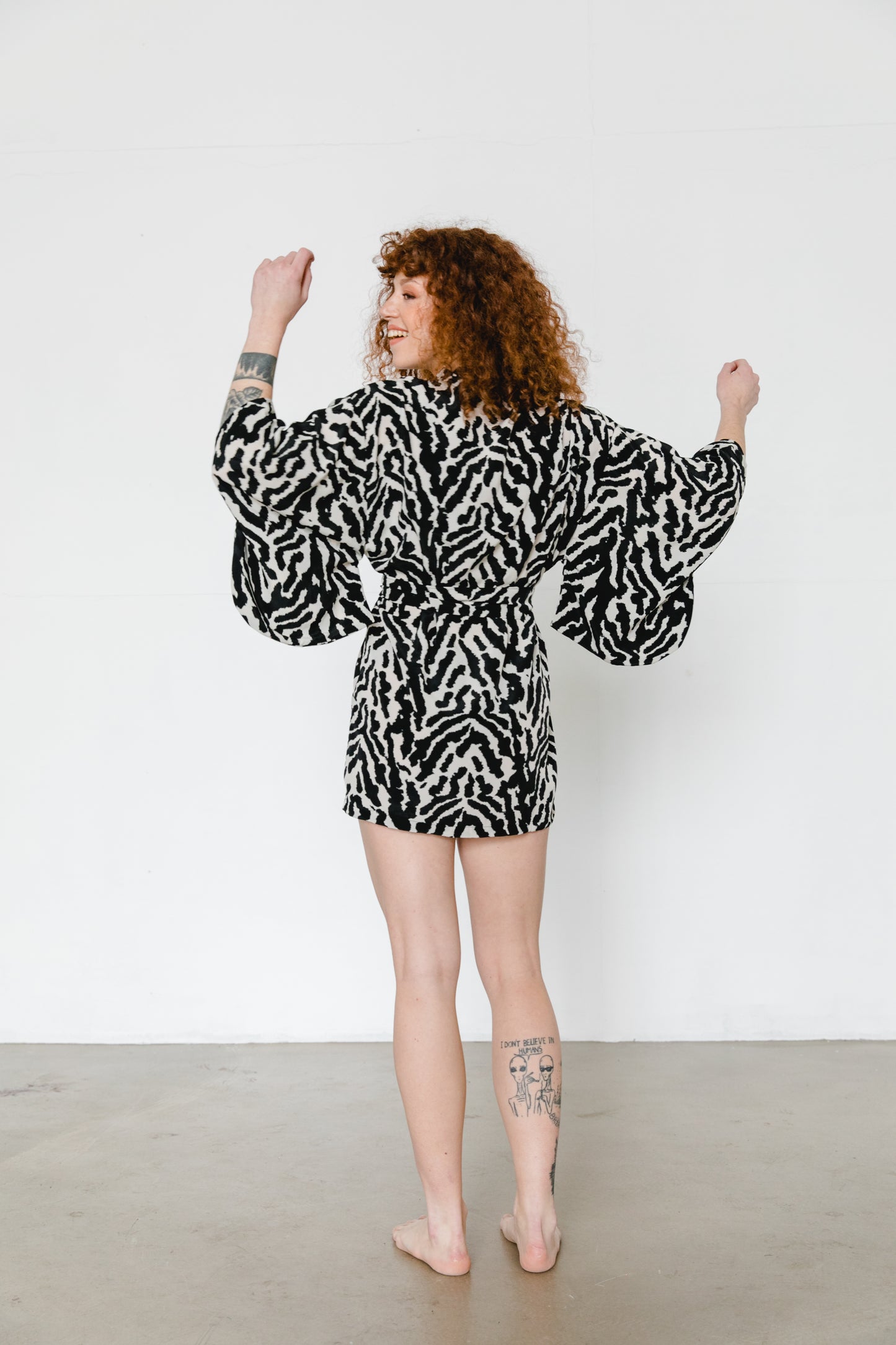 Zebra Kimono