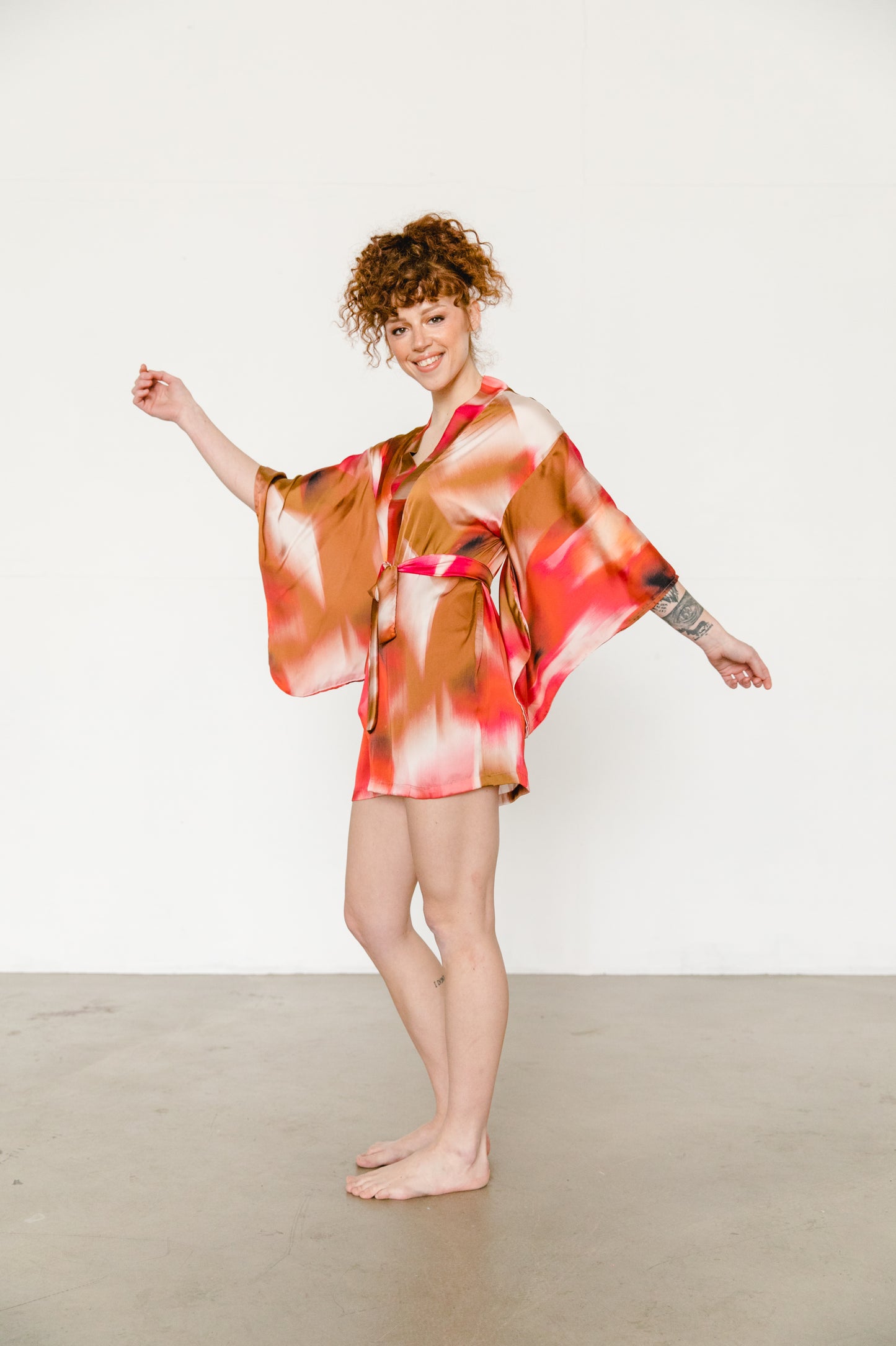 Vanessa Short Kimono