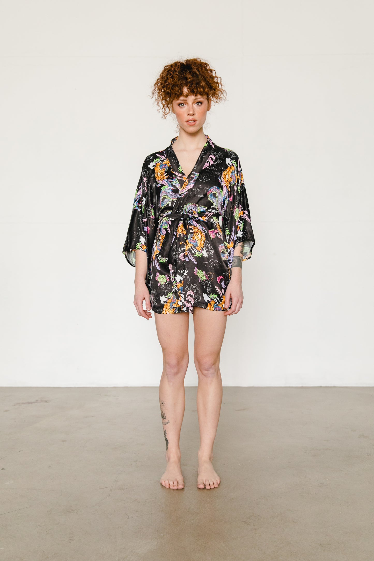 Jungle Short Kimono