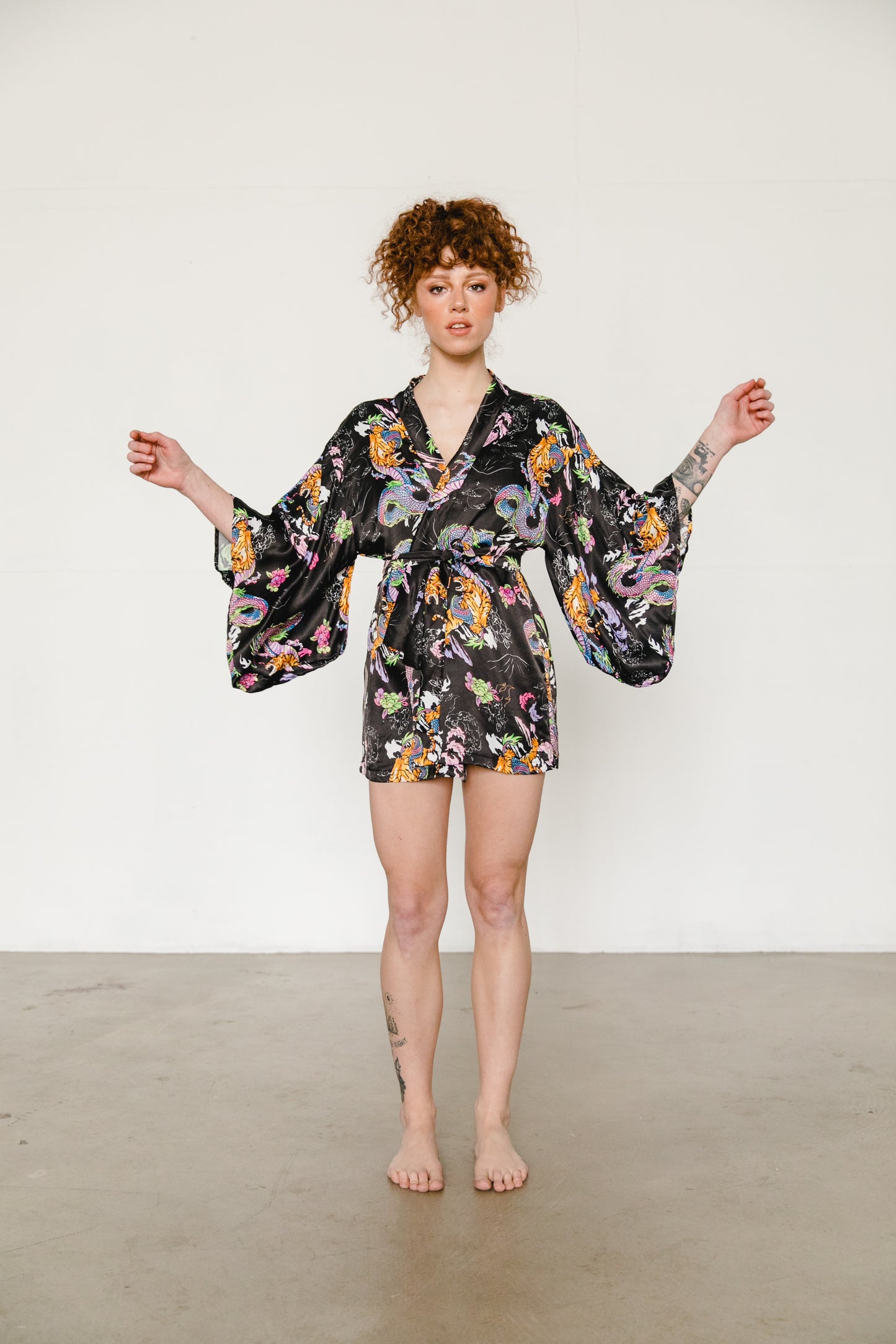 Jungle Short Kimono