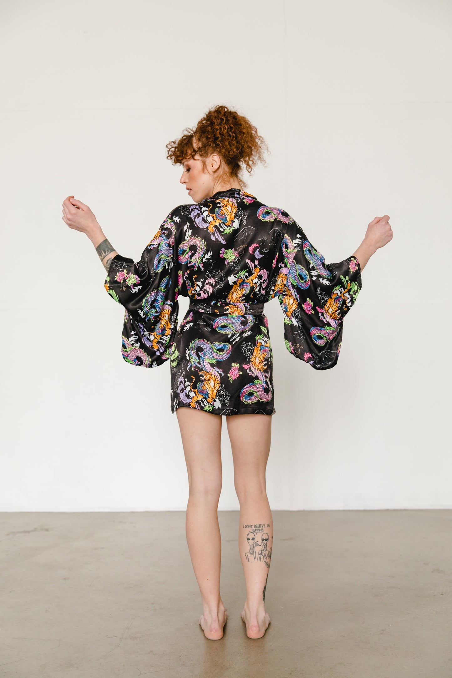 Jungle Short Kimono