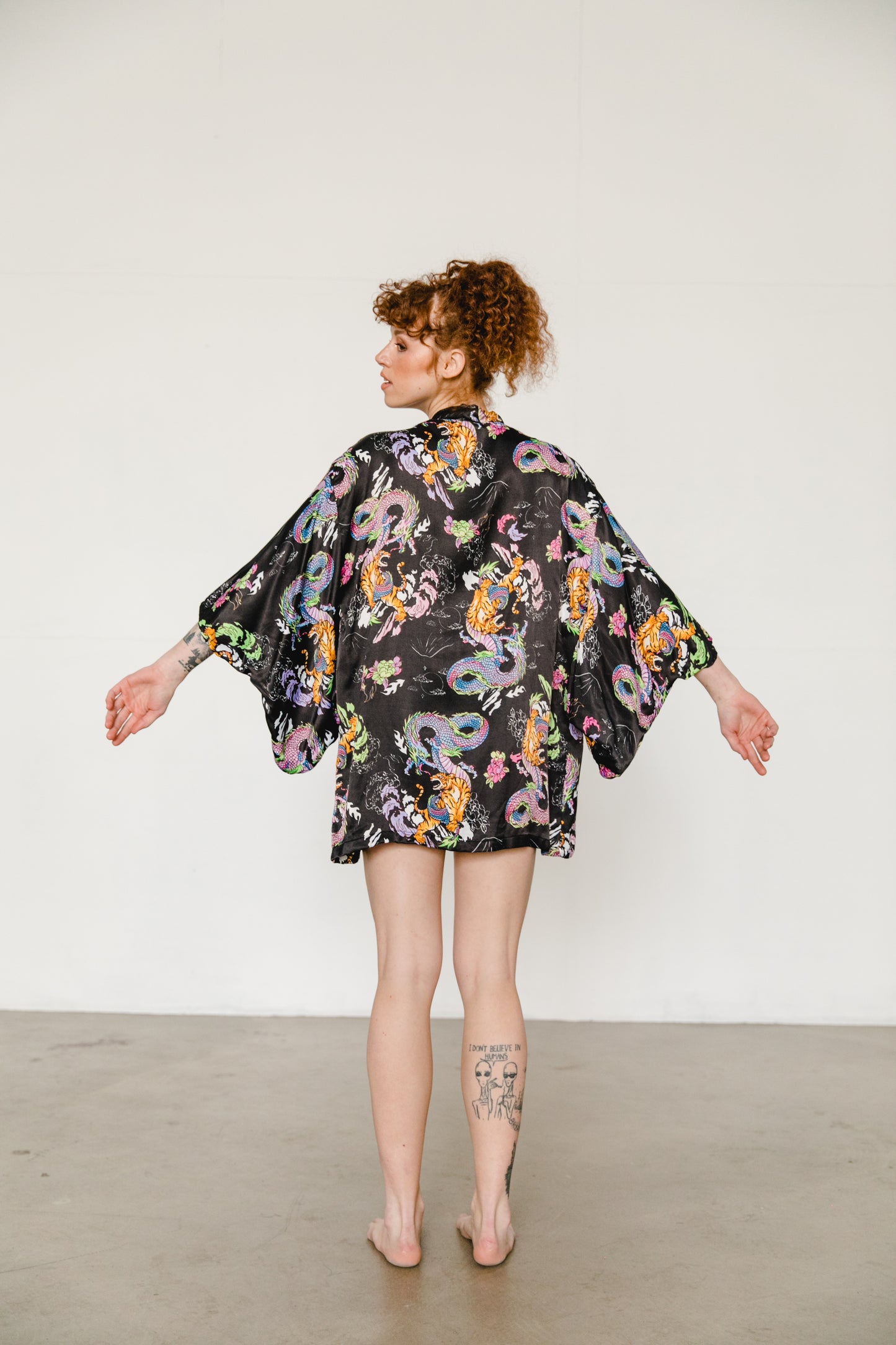 Jungle Short Kimono