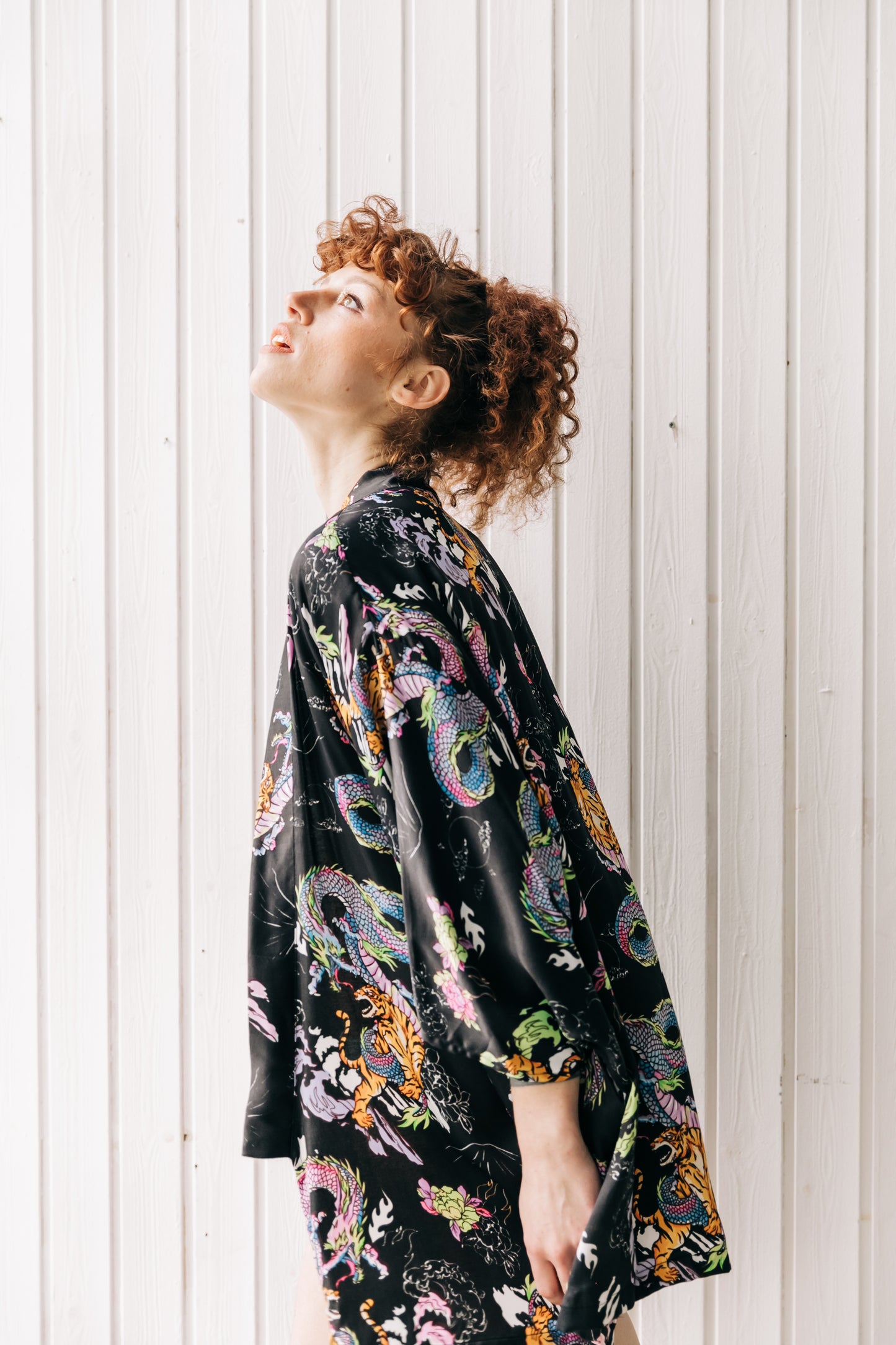 Jungle Short Kimono