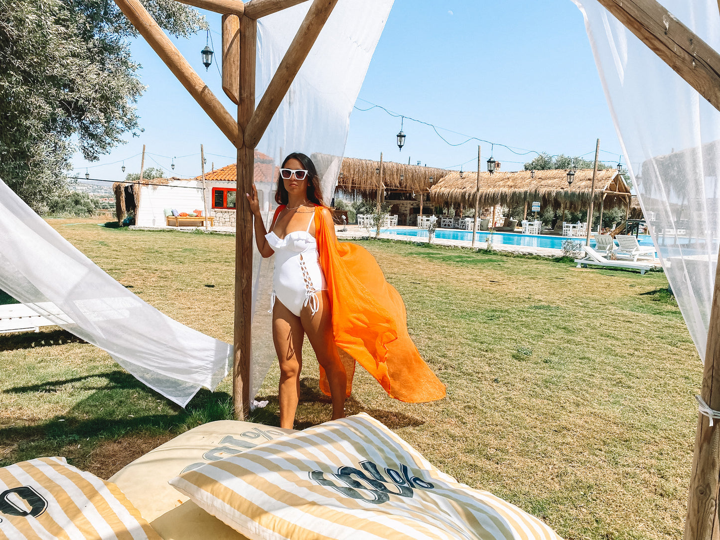 Orange kimono