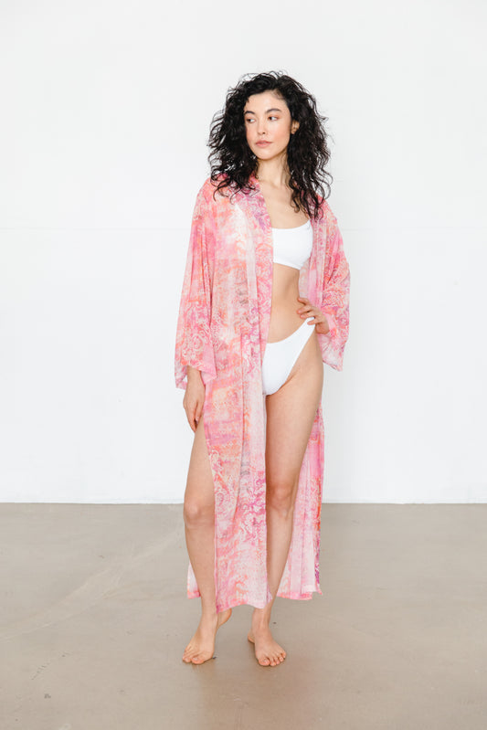 Hawaii Long Kimono