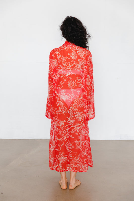 Samoa Long Kimono