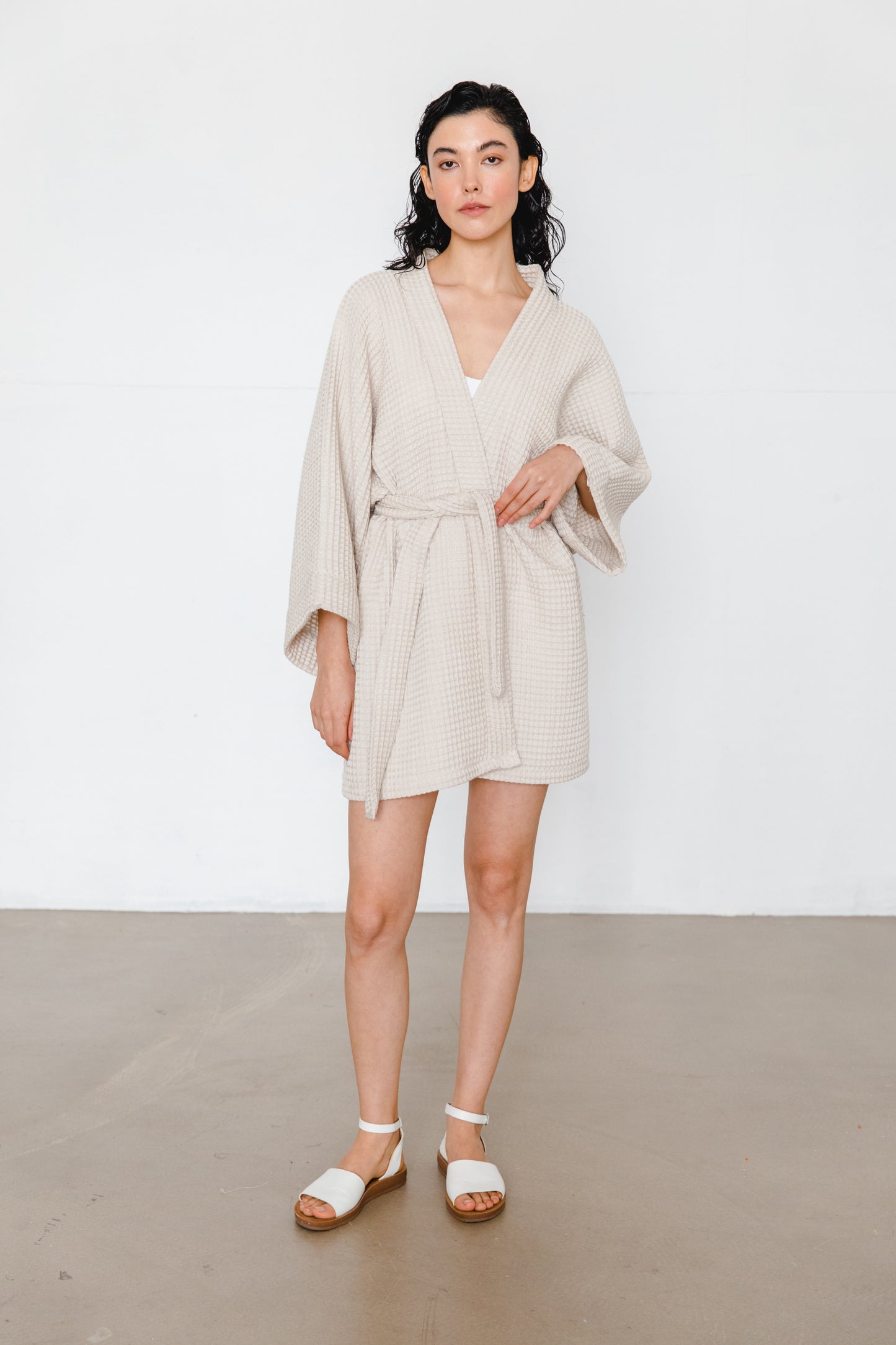 Su Beige Kimono